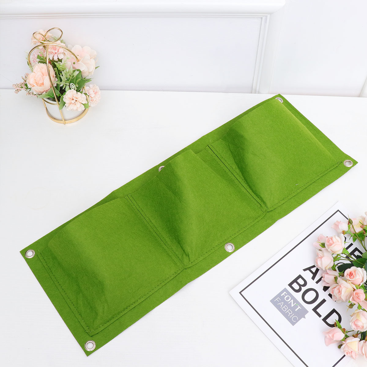 Vertical Planter - Vertical Wall Hanging Plant Bag with