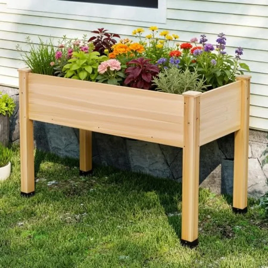 Raised Garden Bed - Raised Garden Bed, 48x30x24 Inch Elevated