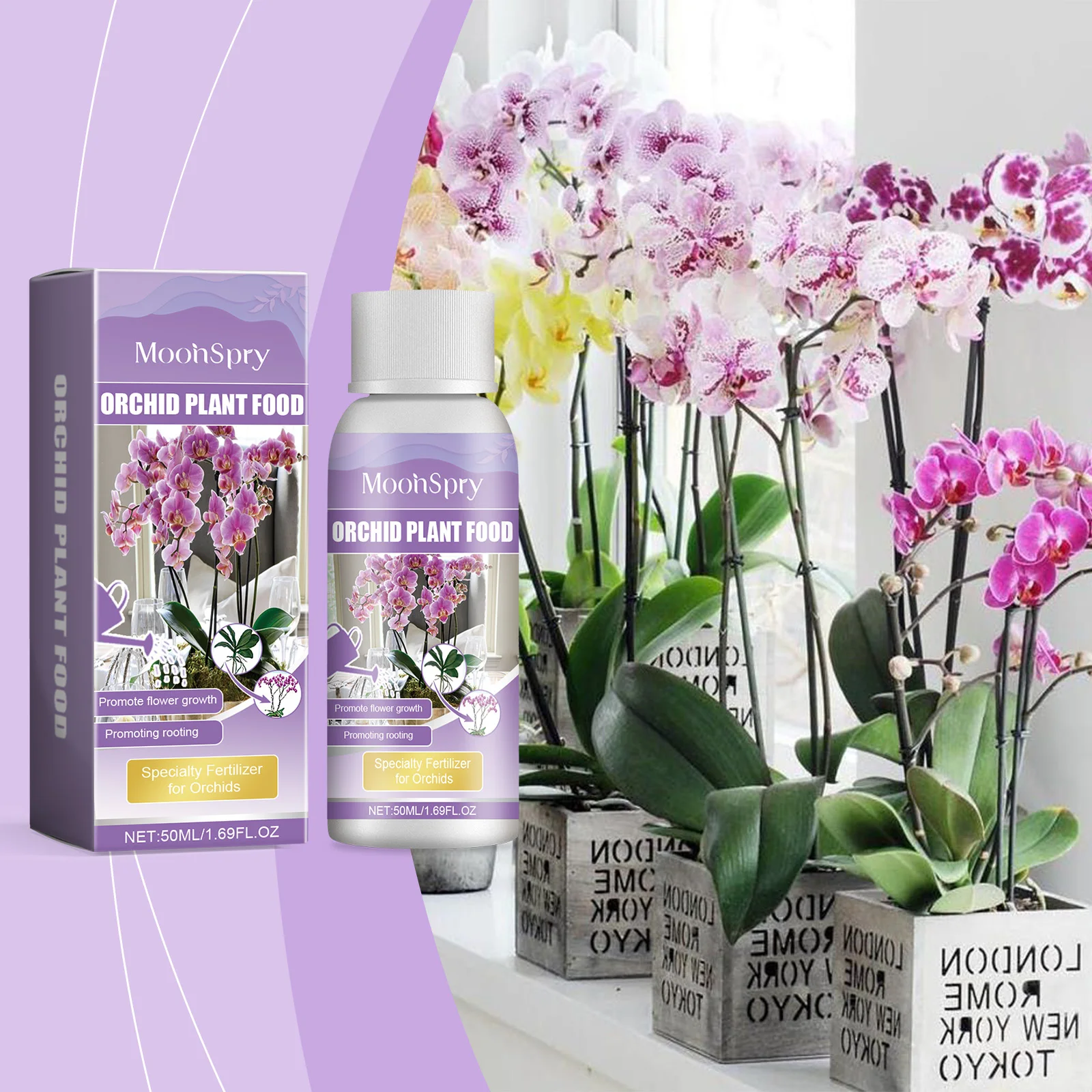 Orchid Plant Growth Agent - Fl - đánh giá và giá Plant Pot