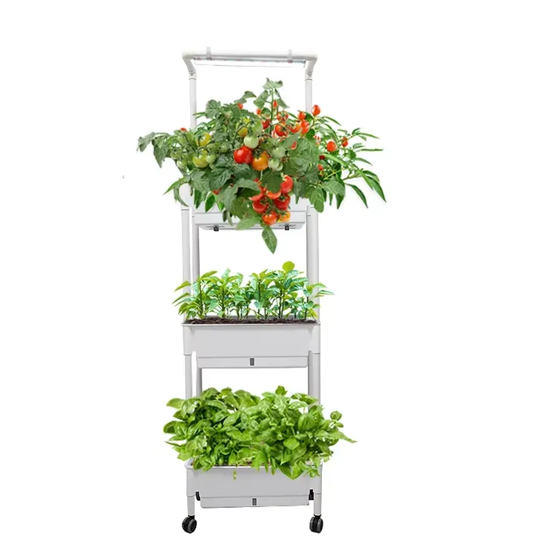 Movable Vertical Grow 3 Level  - đánh giá và giá Vertical Planter