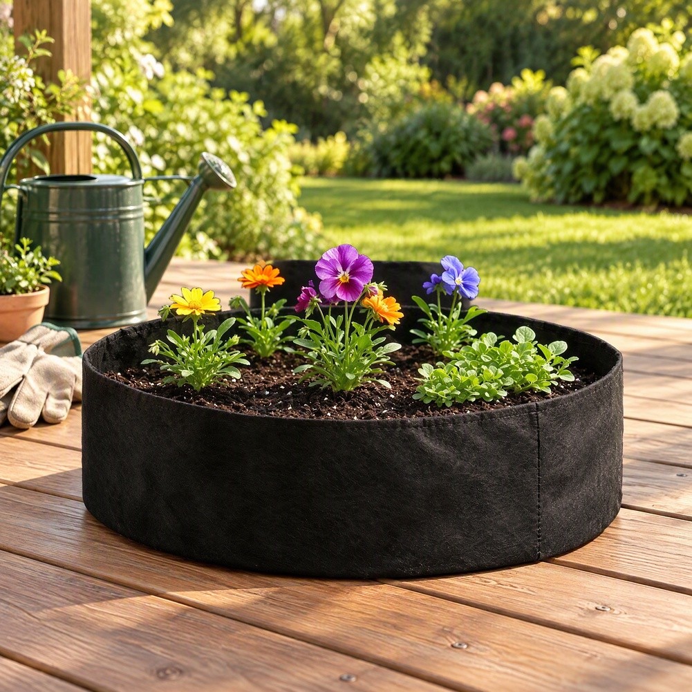 Large Circular Felt Planting B - đánh giá và giá Grow Bag