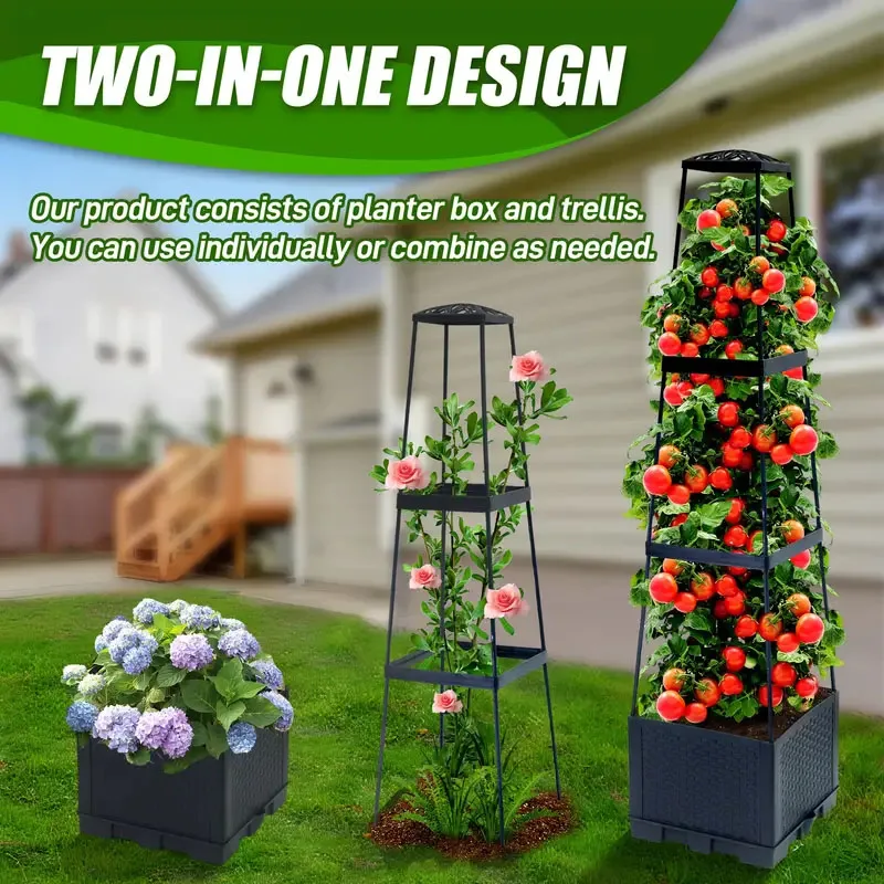 Tomato Tower with Self Waterin - đánh giá và giá Indoor Herb Garden