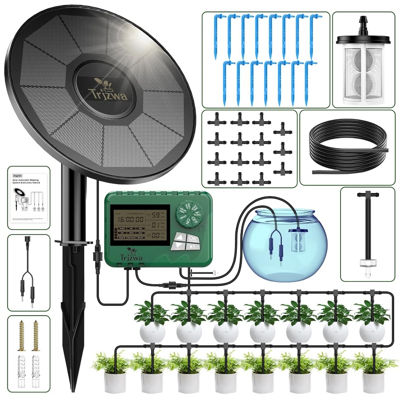 Solar Irrigation Equipment Gre - đánh giá và giá Self Watering Planter