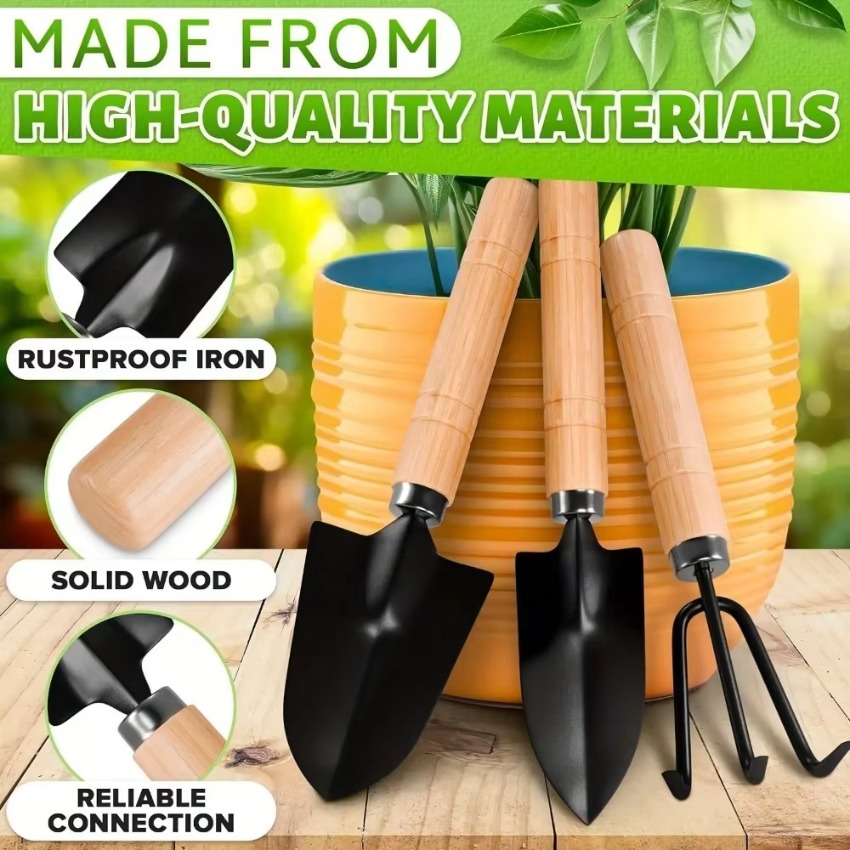 3Pcs/Set Mini Gardening Tools  - đánh giá và giá Trowel Garden Tools