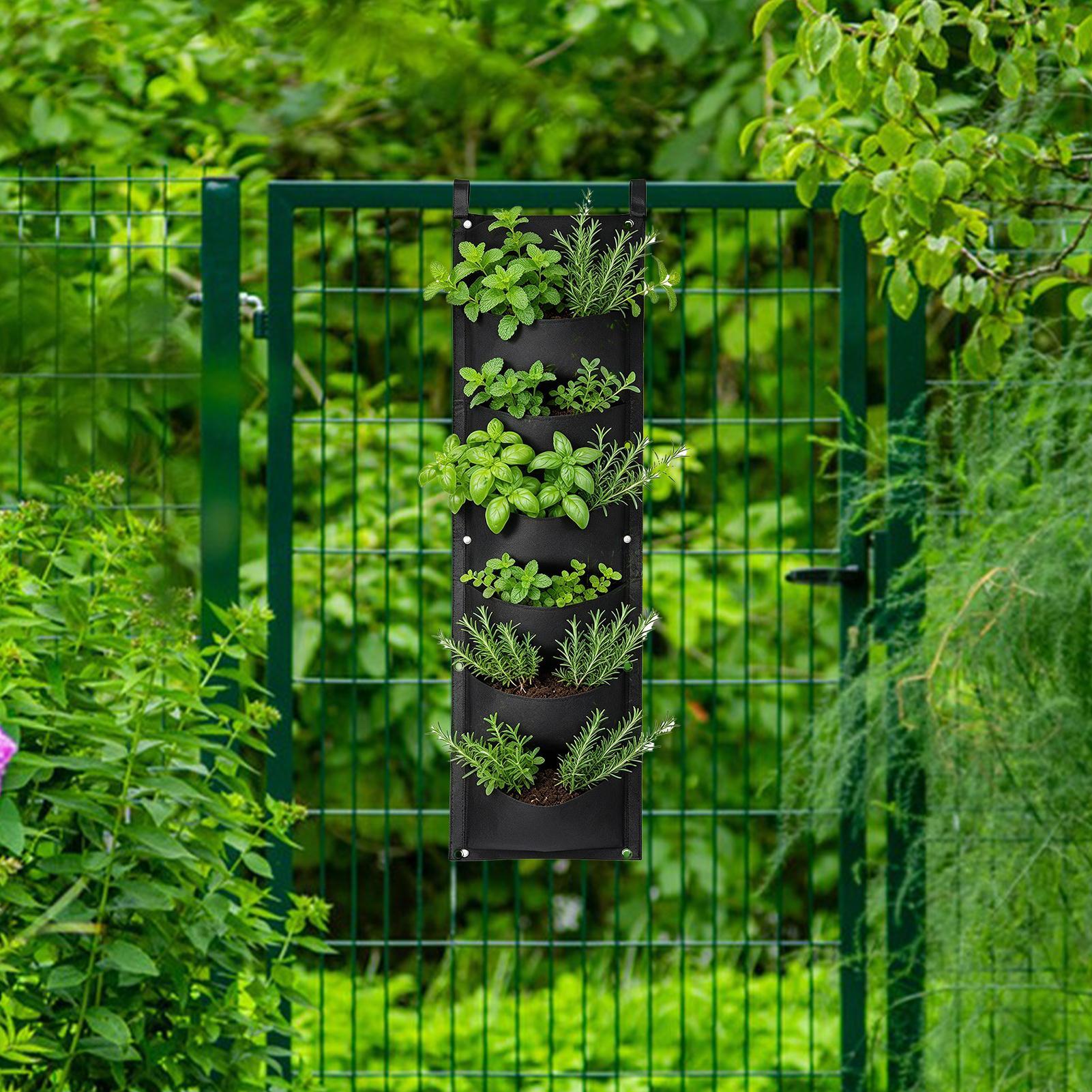 Wall Pocket Planter Space-Savi - đánh giá và giá Grow Bag